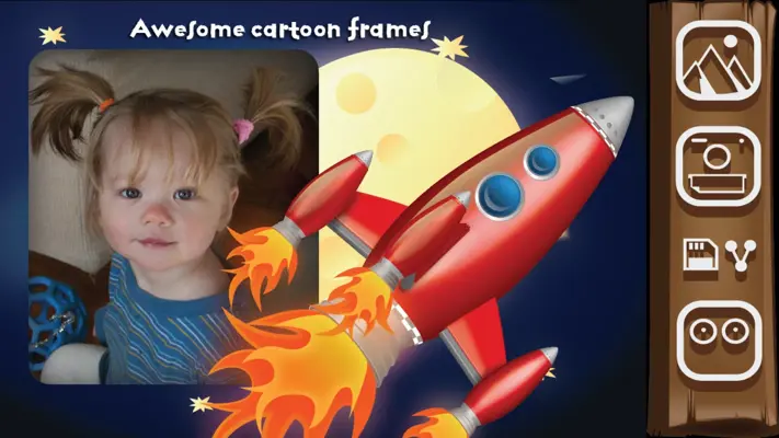 Cartoon Photo Frames for Kids android App screenshot 2